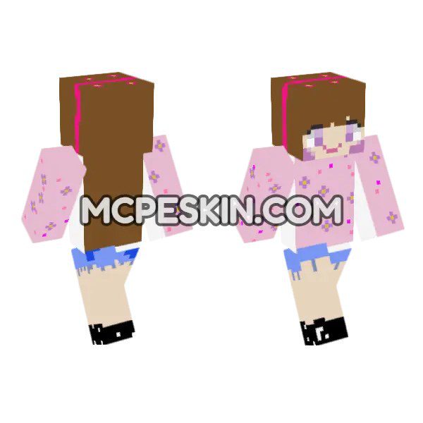 Pink Sparkle Hoodie Girl