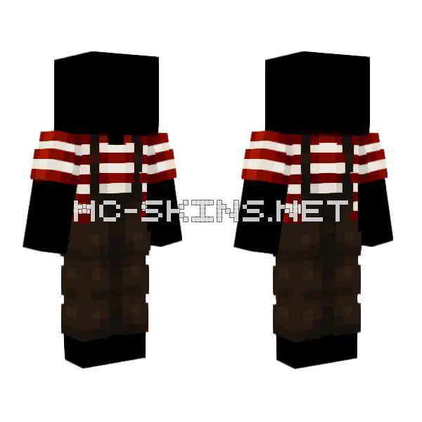 Pirate Red Stripe T-Shirt Overalls