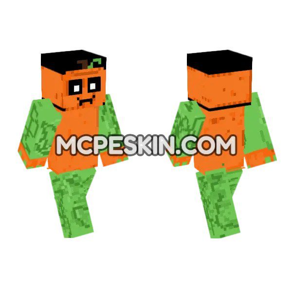 Pumpkin Head Character