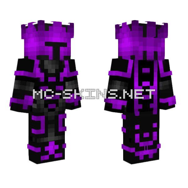 Purple and Black Knight