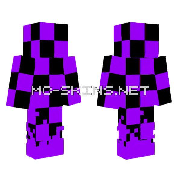 Purple Checkerboard Ghost