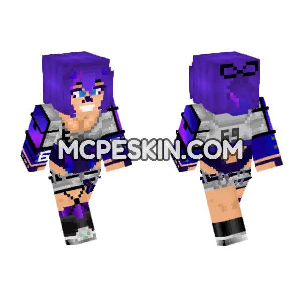 Purple Gradient Jersey Outfit
