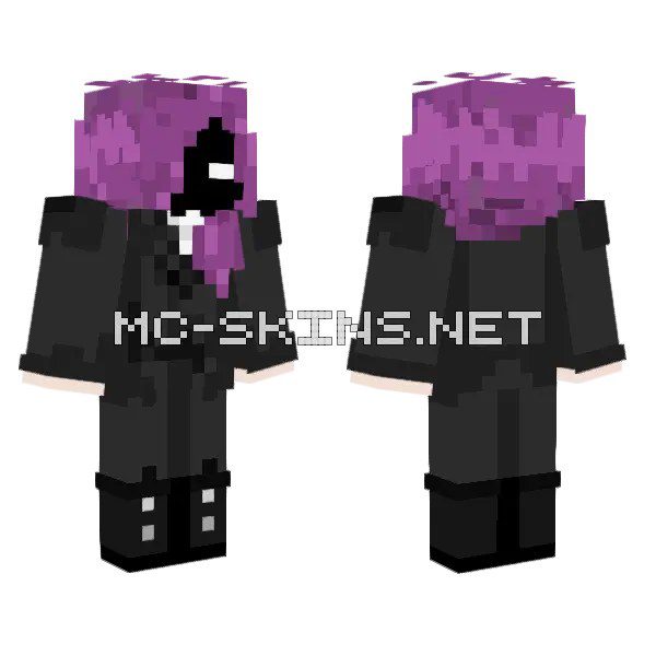 Purple Hair Skin
