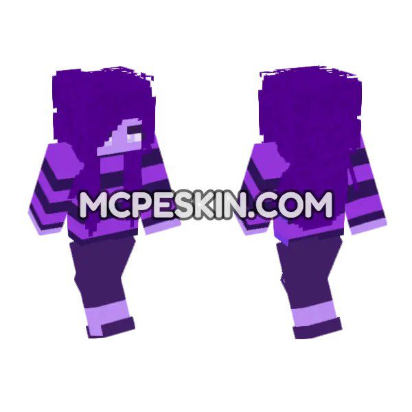 Purple Striped Outfit