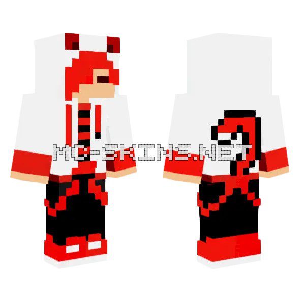 Red and Black Hoodie