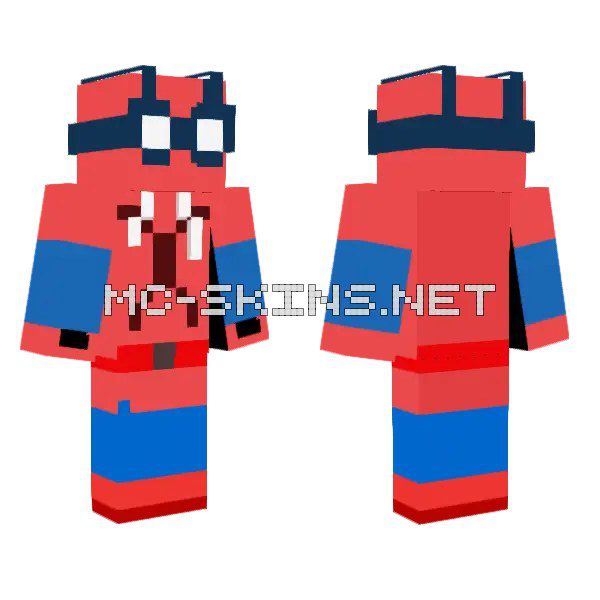 Red and Blue Spider Suit