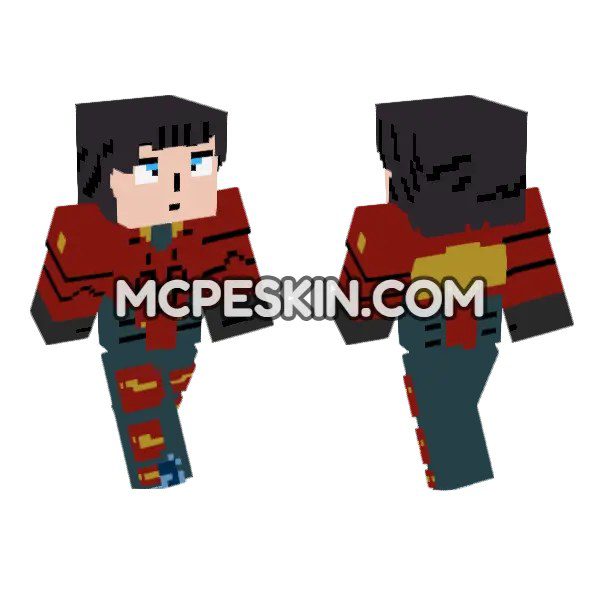Red and Grey Uniform