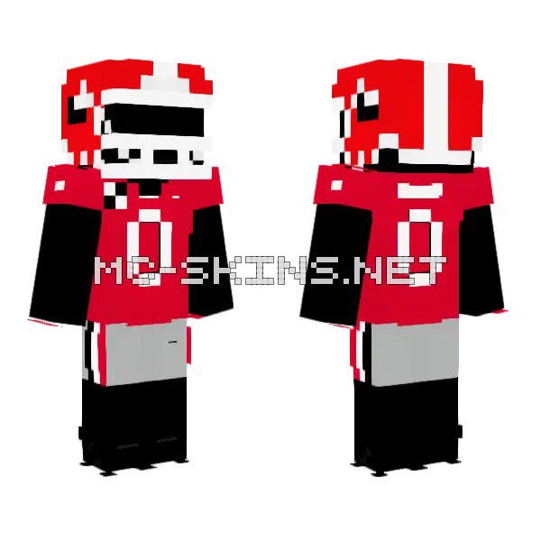 Red Face Mask