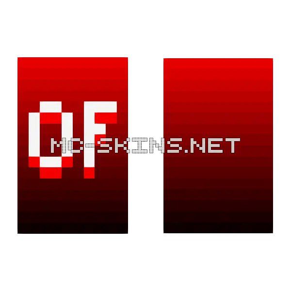 Red Gradient Letters