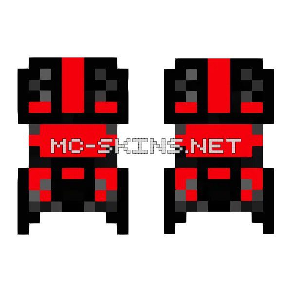 Red Visored Helm