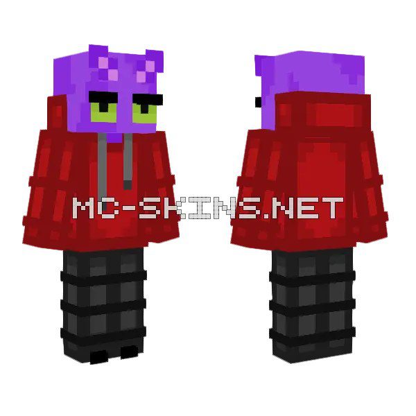 Ryth Skin Red Hoodie