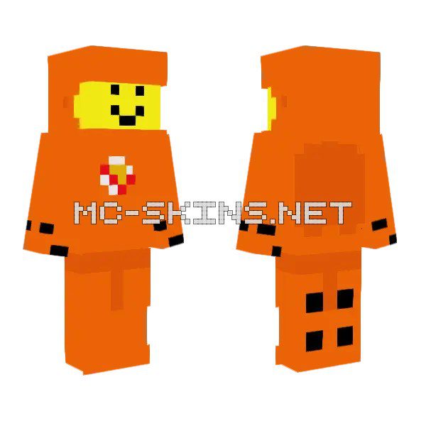 Smiling Orange Blob