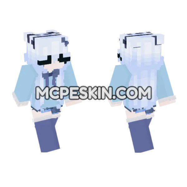 Soft Blue Winter Outfit