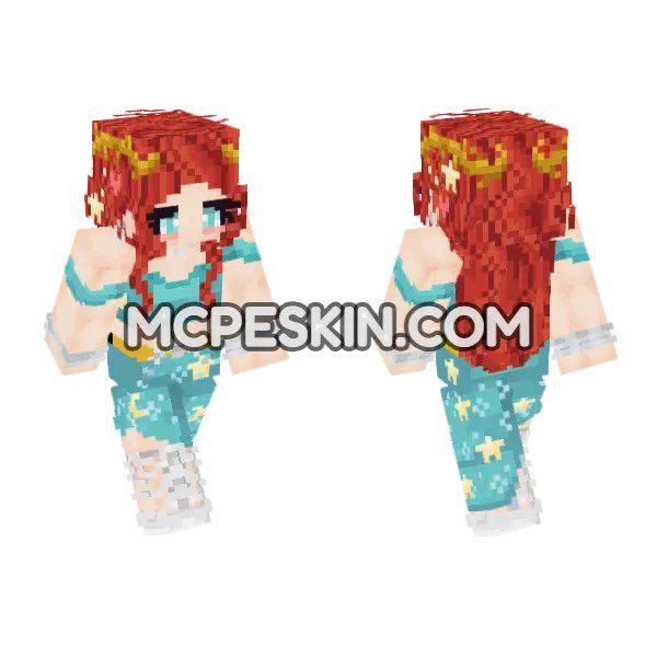Star Goddess Kawaii Blue