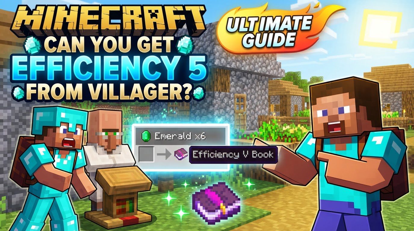 A player standing in a well-organized trading hall filled with multiple Librarian villagers, each with a lectern, searching for enchanted books.