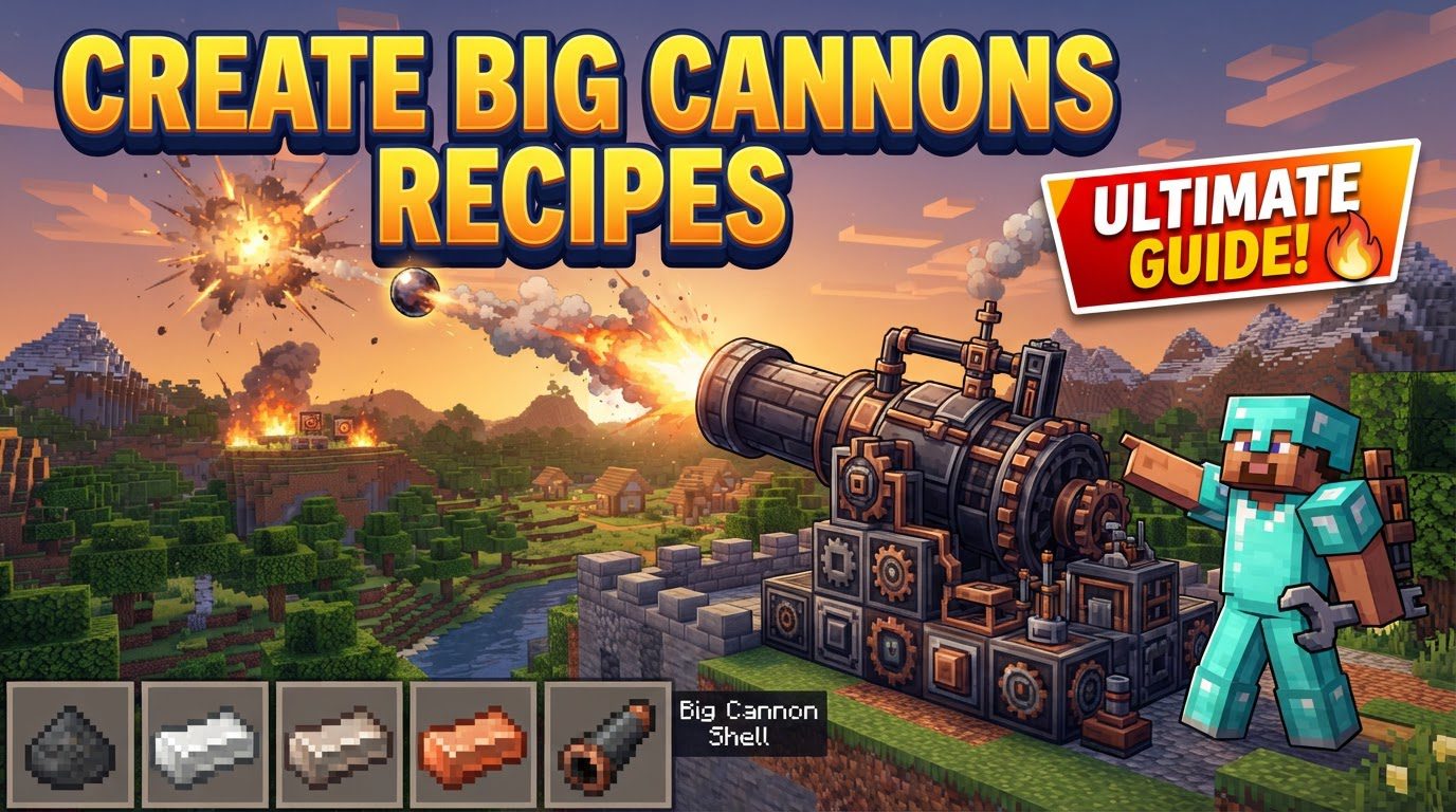 A complex industrial factory setting with molten metal flowing, mechanical arms drilling, and large cannon barrels being assembled.