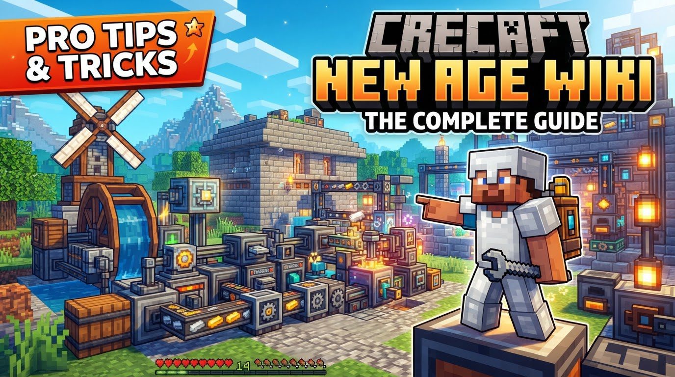 A complex Minecraft factory with spinning gears, electricity wires, and a glowing nuclear reactor, all working in unison.