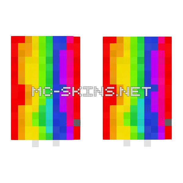 Vertical Rainbow Bands