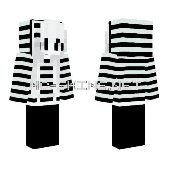 White and Black Outfit