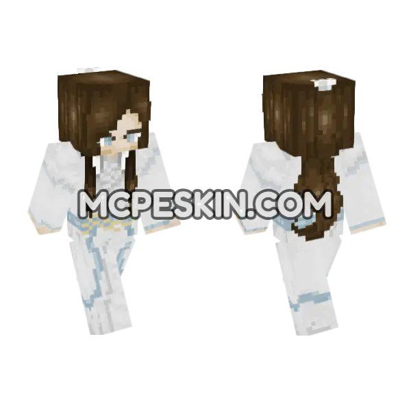 White Kimono Outfit