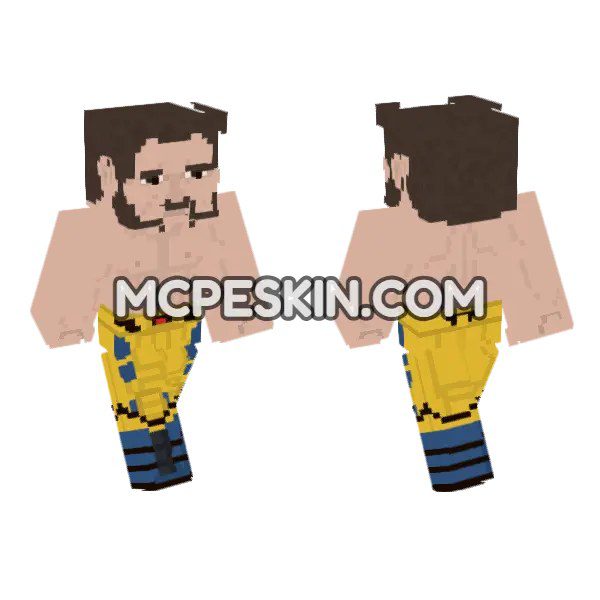 Wolverine Shirtless