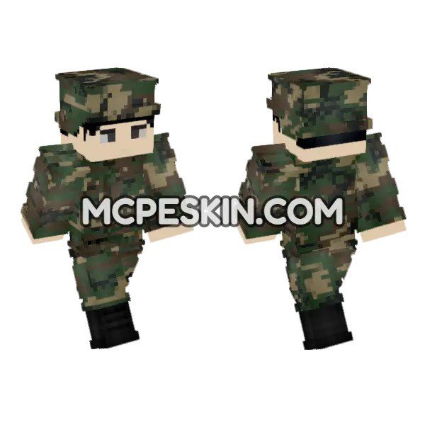 Woodland Camo Soldier