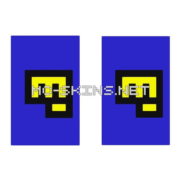 Yellow Fist On Blue